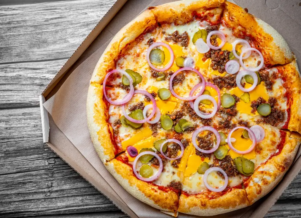 Pizza burger